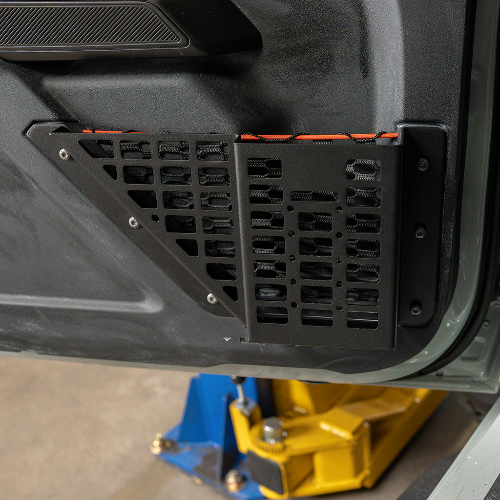 Front Door MOLLE Basket Fits 22+ Ford Bronco Raptor