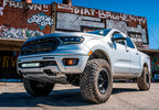 22" Bumper Hidden LED Light Bar Brackets Kit For 2019-2022 Ford Ranger