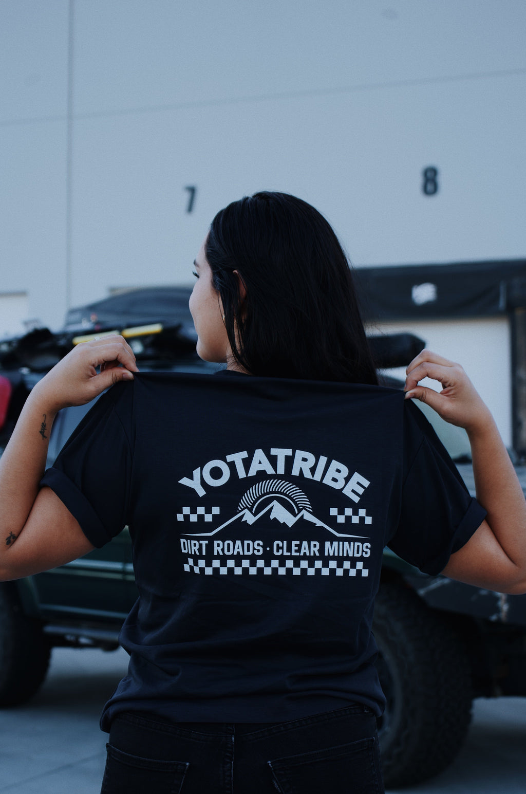 YotaTribe “Dirt Roads • Clear Minds” Heavyweight Tee