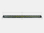 32" Slim Single Row LED Bar (Amber)