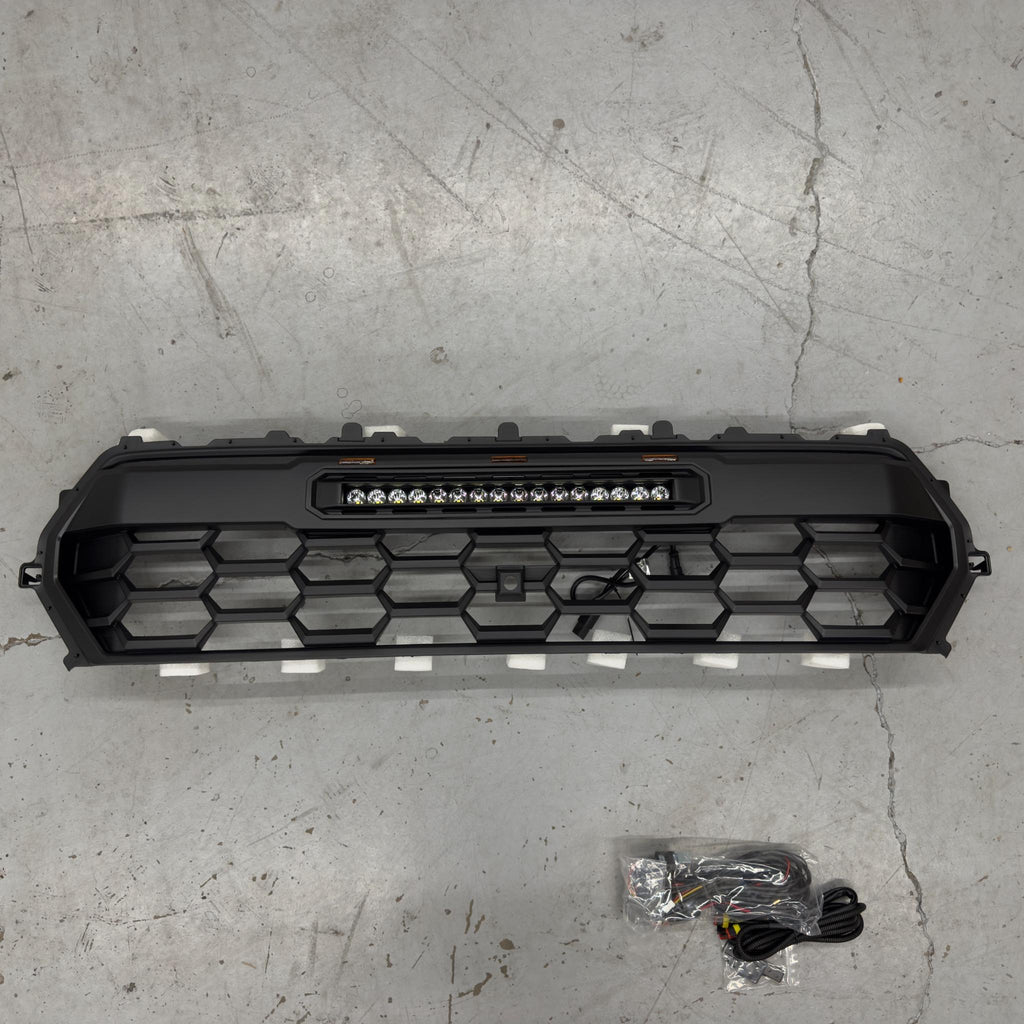 2024+ Tacoma Apex Pro Grille with LED Light Bar by YotaTribe