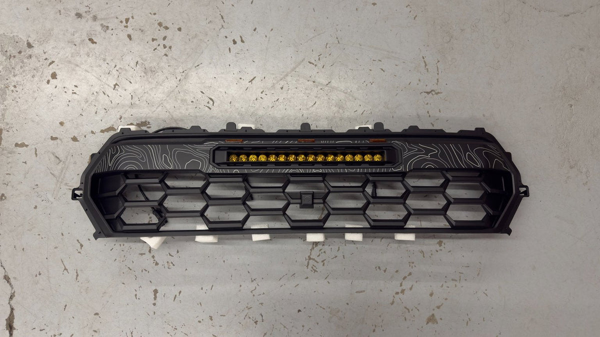 2024+ Tacoma Apex Pro Grille with LED Light Bar by YotaTribe