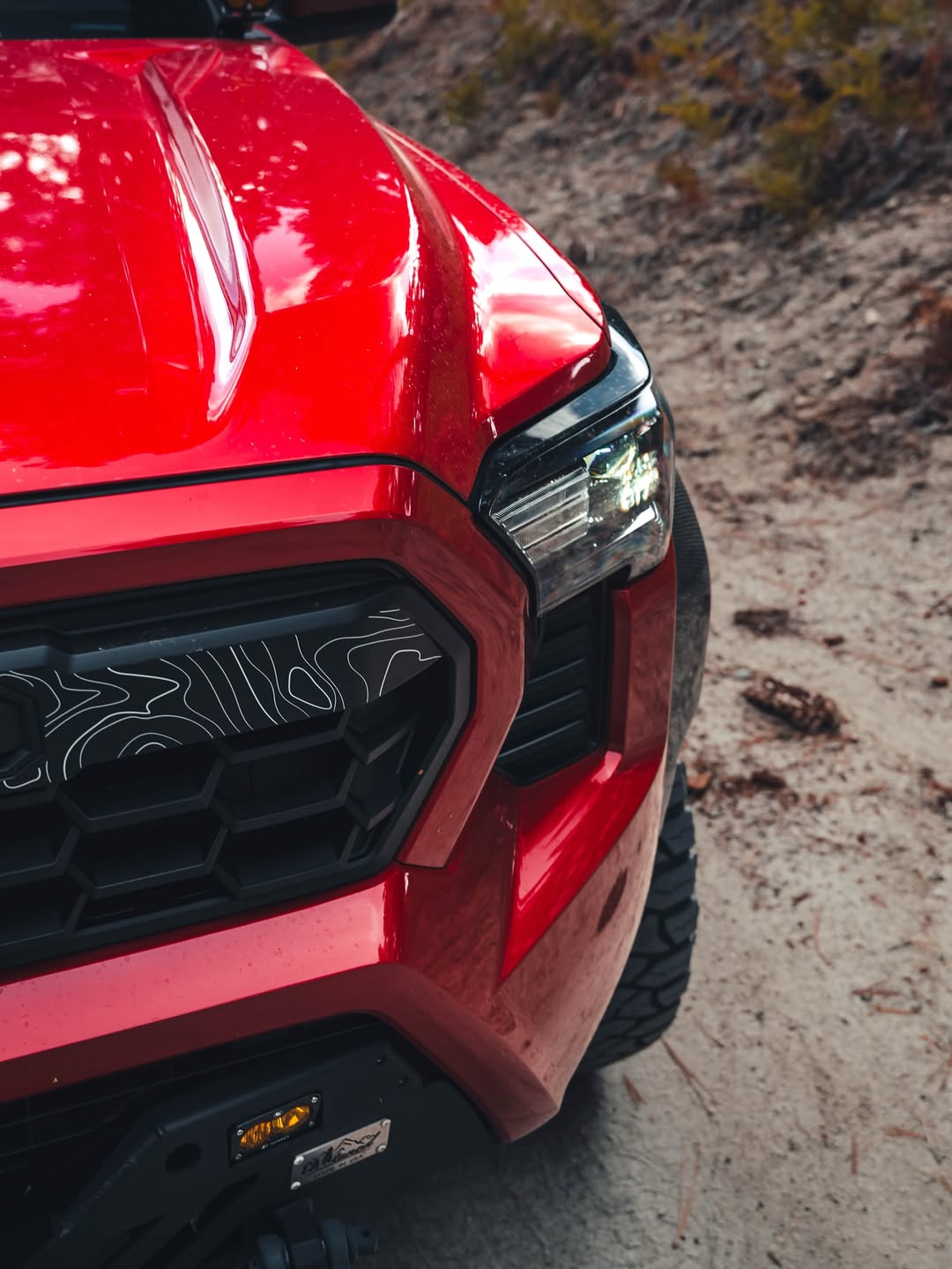 2024+ Tacoma Apex Pro Grille with LED Light Bar by YotaTribe