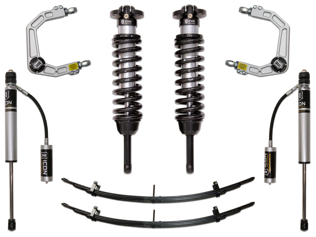 2005-2015 Toyota Tacoma 0-3.5 Inch Lift/2016-2023 Tacoma 0-2.75 Inch Lift Stage 3 Suspension System Billet UCA Icon Vehicle Dynamics-4x4 Mega Store