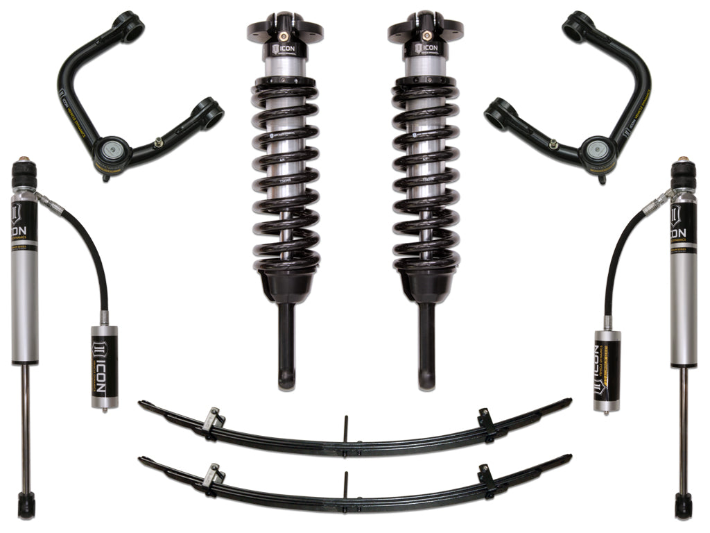 2005-2015 Toyota Tacoma 0-3.5 Inch Lift/2016-2023 Tacoma 0-2.75 Inch Lift Stage 3 Suspension System Tubular UCA Icon Vehicle Dynamics-4x4 Mega Store