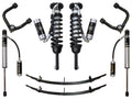 2005-2015 Toyota Tacoma 0-3.5 Inch Lift/2016-2023 Tacoma 0-2.75 Inch Lift Stage 4 Suspension System Tubular UCA Icon Vehicle Dynamics-4x4 Mega Store
