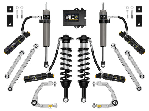2022-2025 Toyota Tundra 1.25-3.5 Inch Lift Stage 13 2.5 Suspension System Billet Icon Vehicle Dynamics