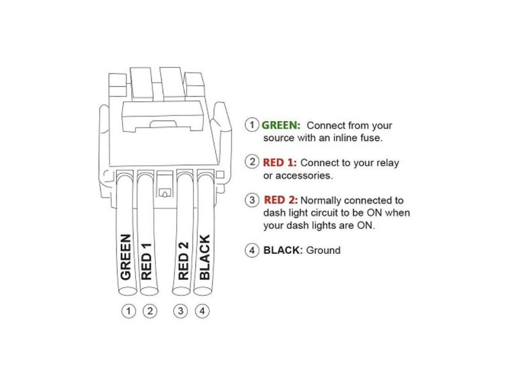 Tall Style Toyota OEM Style "ZOMBIE LIGHTS" Switch