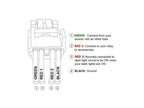 Tall Style Toyota OEM Style "DITCH LIGHTS" Switch