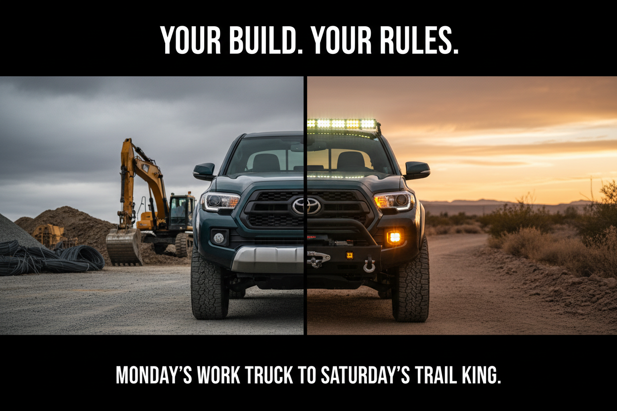 Hero - Bigger Text + Roof Light Bar