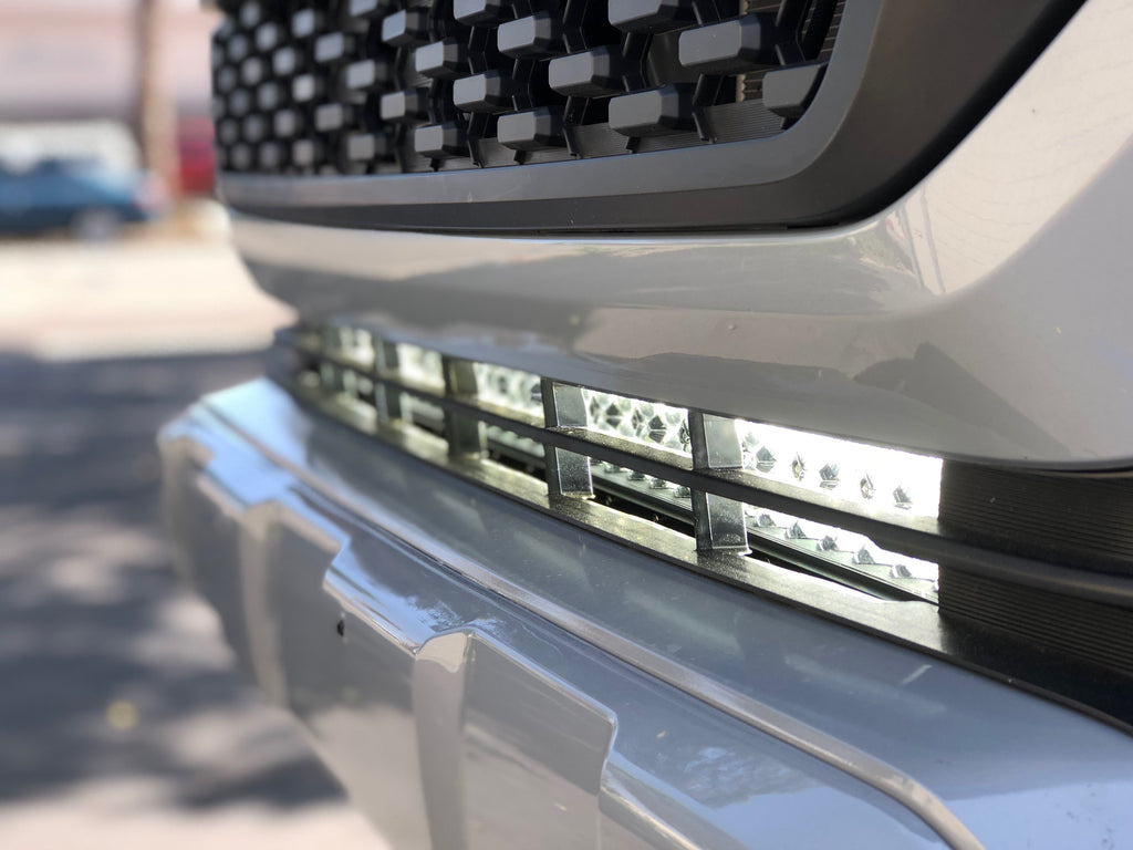 32" Lower Bumper Hidden LED Light Bar Kit Fits 2016-2023 Toyota Tacoma