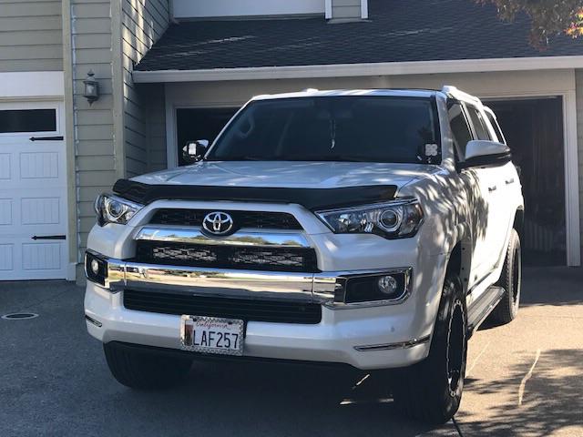 32" Hidden Grille LED Light Bar Brackets Kit Fits 2014-2024 Toyota 4Runner