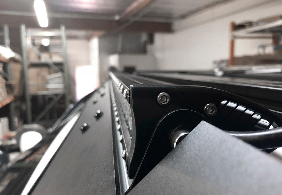 40" Cut-Out Prinsu Roof Rack Slim LED Light Bar Bracket Kit