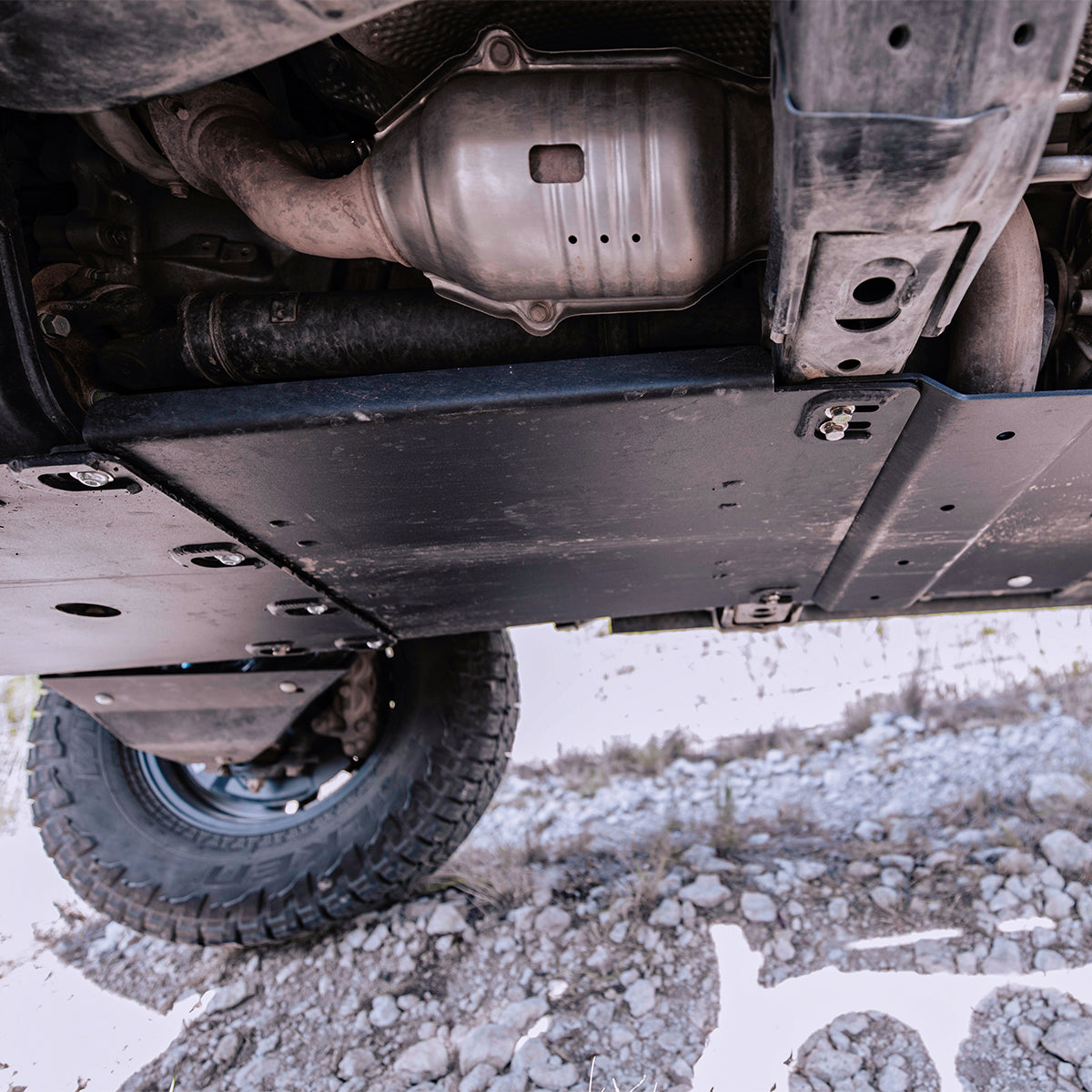 Transmission Skid Plate For 2010-2014 Toyota FJ Cruiser