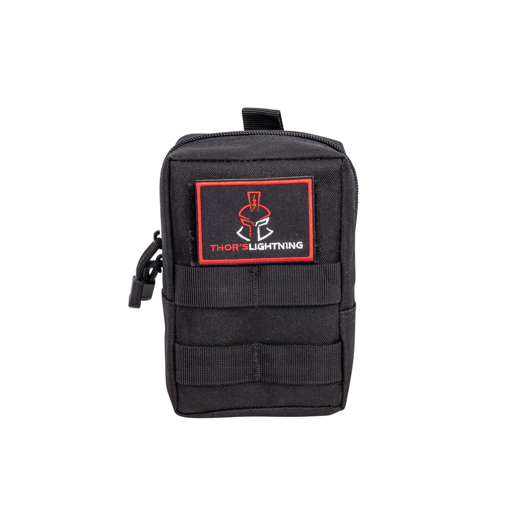 Thor's Lightning Adventure Gear Compact Portable Heavy Duty Tire Repair kit with Molle Storage Bag