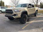 32" Lower Bumper Flush Slim Light Bar Mounting Brackets For 2016-2023 Toyota Tacoma